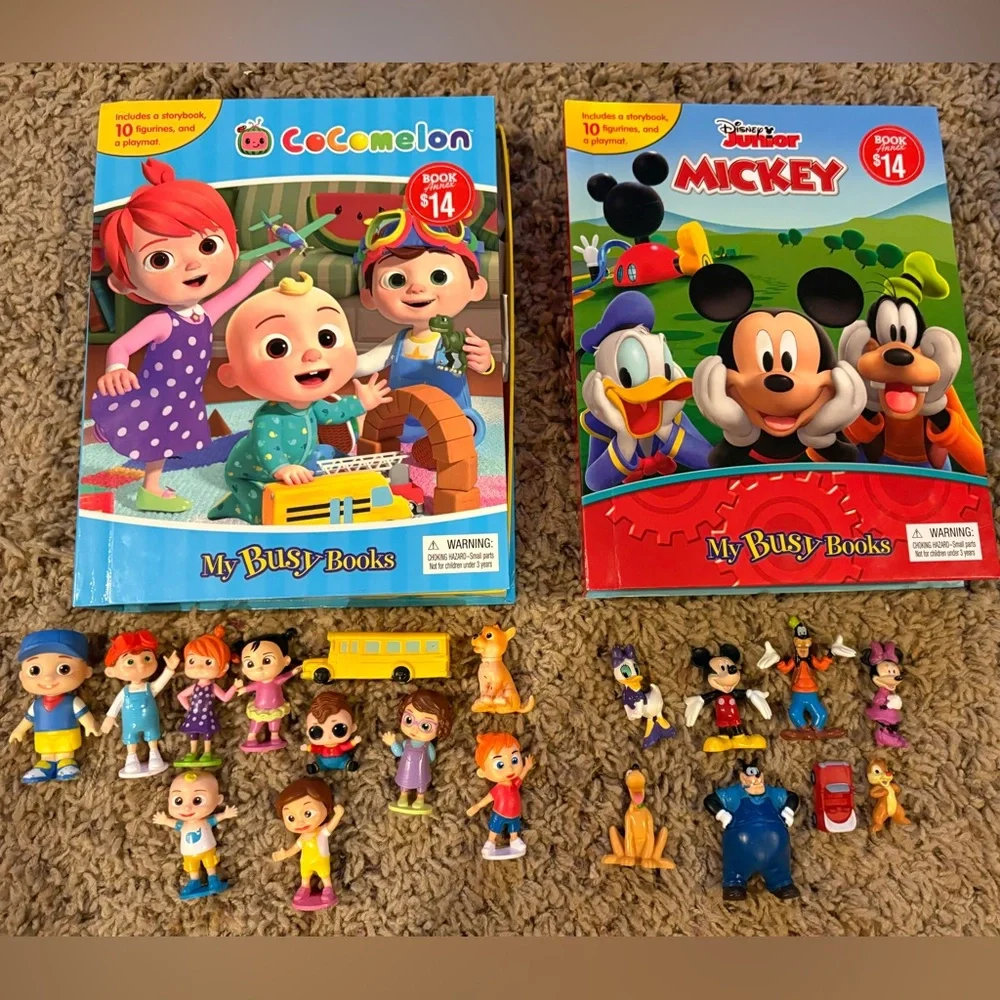 My Busy Books Mickey and Cocomelon